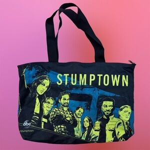 Rare ABC Show Stumptown Promotional Graphic Tote Canvas Bag - Reusable